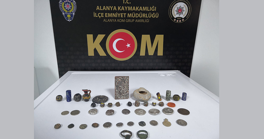 Amerikalı tarihi eser kaçakçısı Alanya'da yakalandı