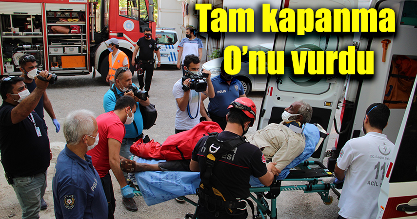 Yaşlı adam düştüğü dere yatağında 5 gün ölüm kalım mücadelesi verdi
