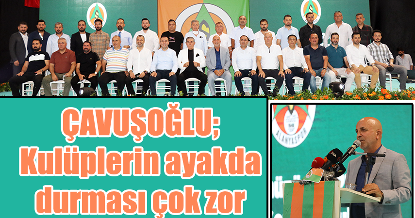 Alanyaspor'da Hasan Çavuşoğlu güven tazeledi