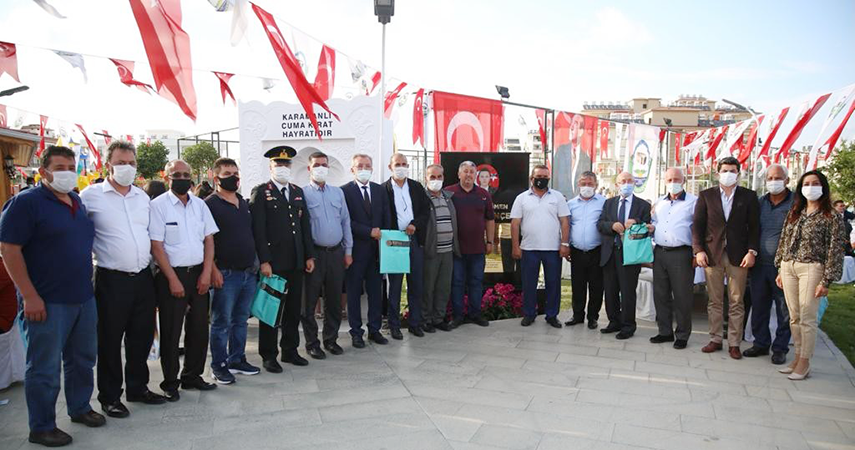 Şehit Teğmen Fikret Dinçer’in adının yaşatılacağı park törenle açıldı