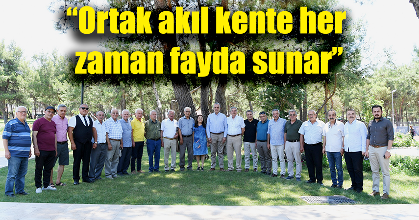 Başkan Esen, 'efsanelerle' buluştu