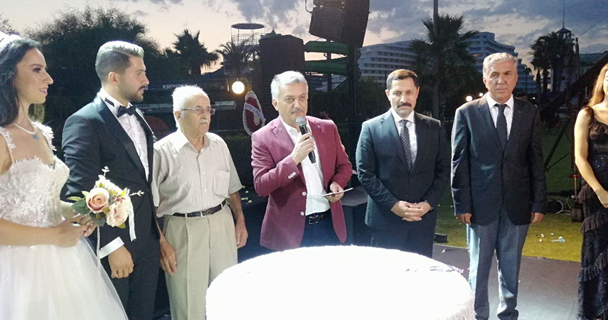 DTO Antalya Şube Başkanı Ahmet Çetin’in mutlu günü