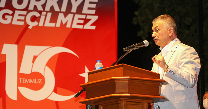 15 Temmuz Şehitleri Anma, Demokrasi ve Milli Birlik Günü kutlandı