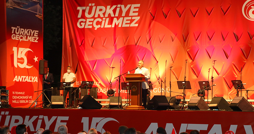 15 Temmuz Şehitleri Anma, Demokrasi ve Milli Birlik Günü kutlandı