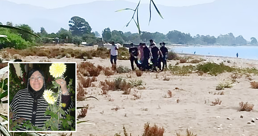 Serinlemek için denize giren yaşlı kadın boğuldu