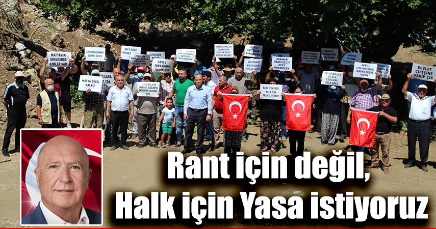 Subaşı; “Arazi işgalcilerini kim koruyor?”