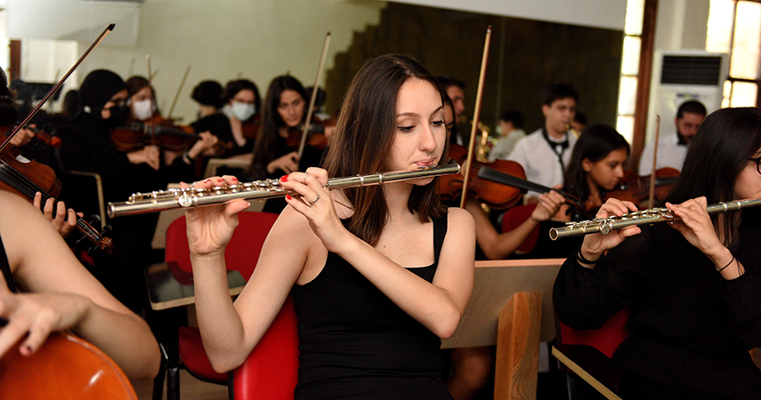 Genç müzisyenler 30 Ağustos Zafer Bayramı konserine hazır