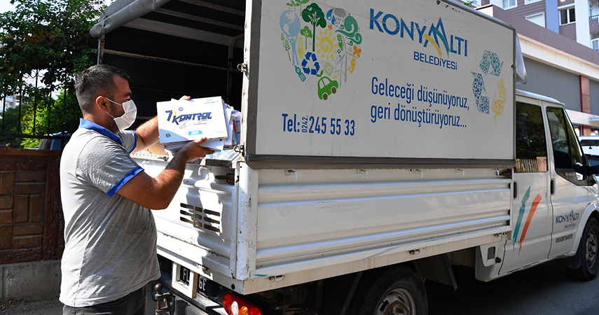 Konyaaltı’nda geri dönüşüm seferberliği