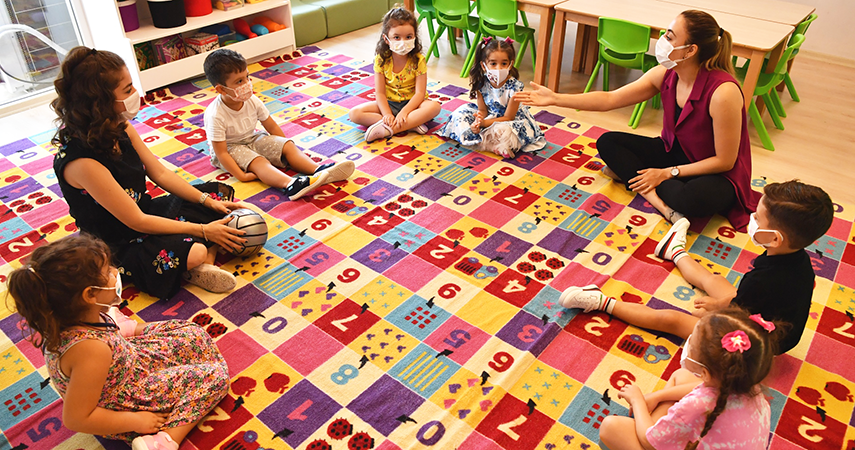 Konyaaltı kreşlerinde yeni dönem heyecanı