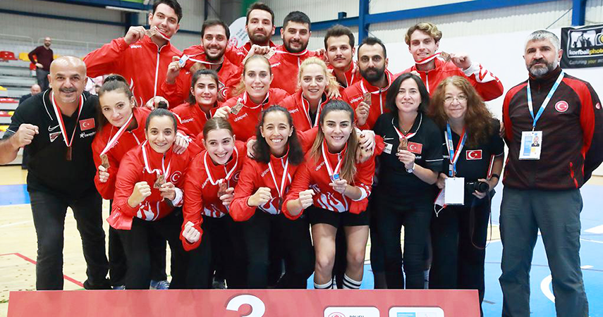 Korfbol Milli takımımız, Avrupa Şampiyonası’nda üçüncü oldu