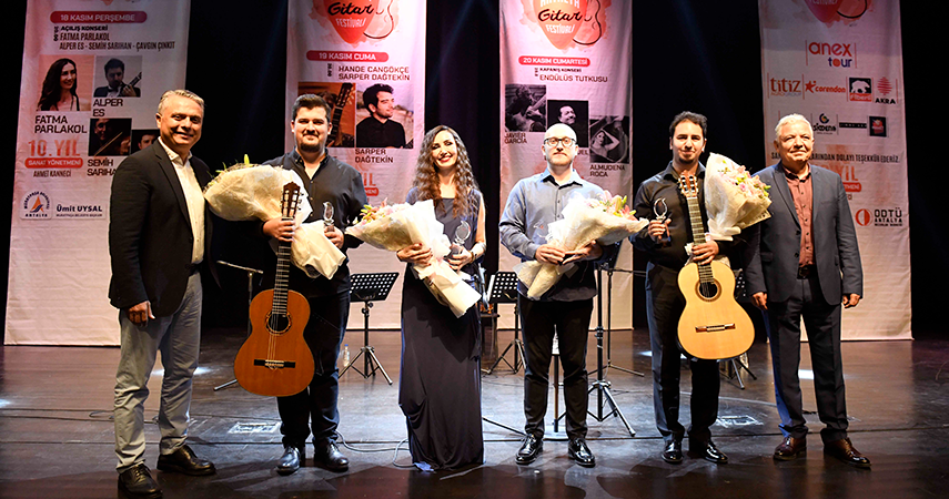 Uluslararası Antalya Gitar Festivali, müzikseverlerle buluştu