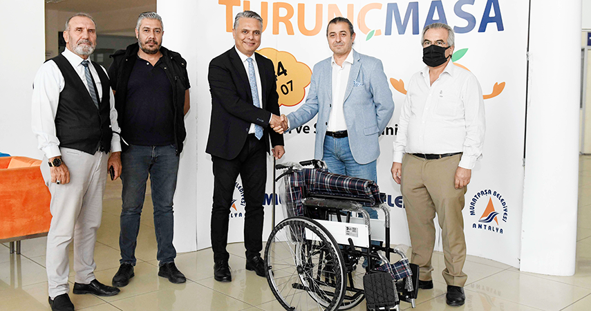 20 aileye tekerlekli sandalye