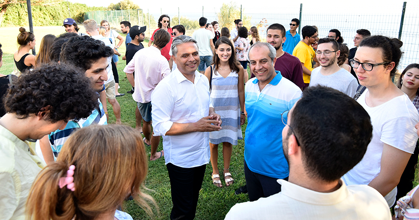 Başkan Uysal, üniversite gençliği ile buluştu