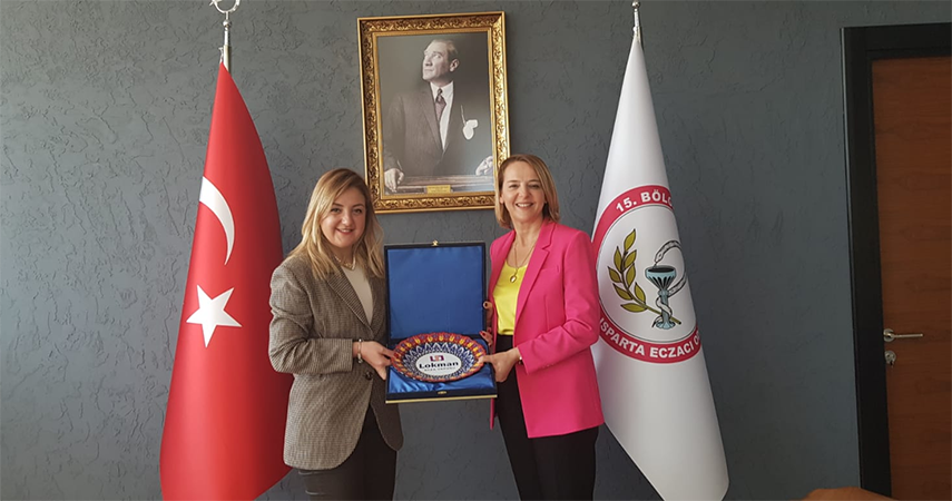 Lokman Ecza Deposu’ndan 15. Bölge Isparta Eczacı Odasını Ziyaret