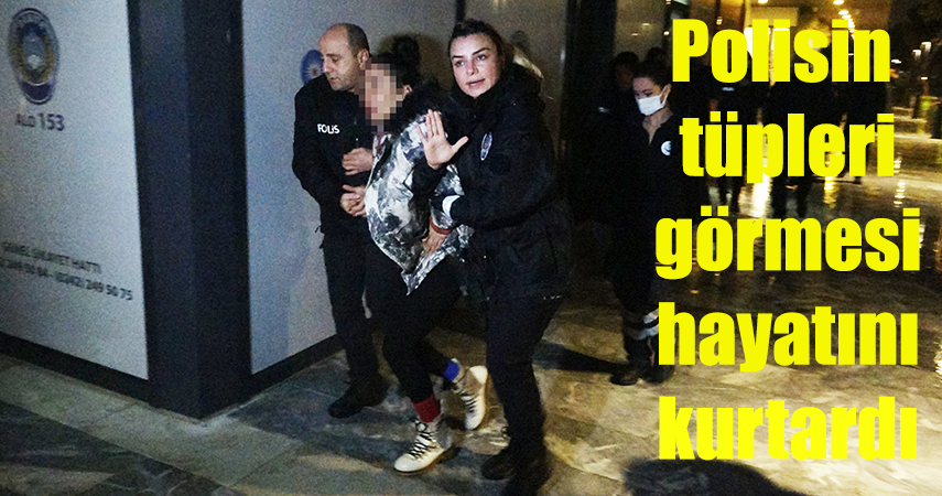 Aracın havalandırma sistemini koli bandıyla kapatıp 6 piknik tüple intihara kalkıştı, polisi alarma