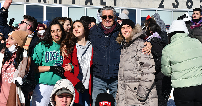 Başkan Topaloğlu, öğrencilerle beraber Tahtalı Dağı’na çıktı