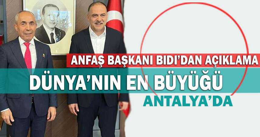 ANFAŞ BAŞKANI ALİ BIDI AÇIKLADI