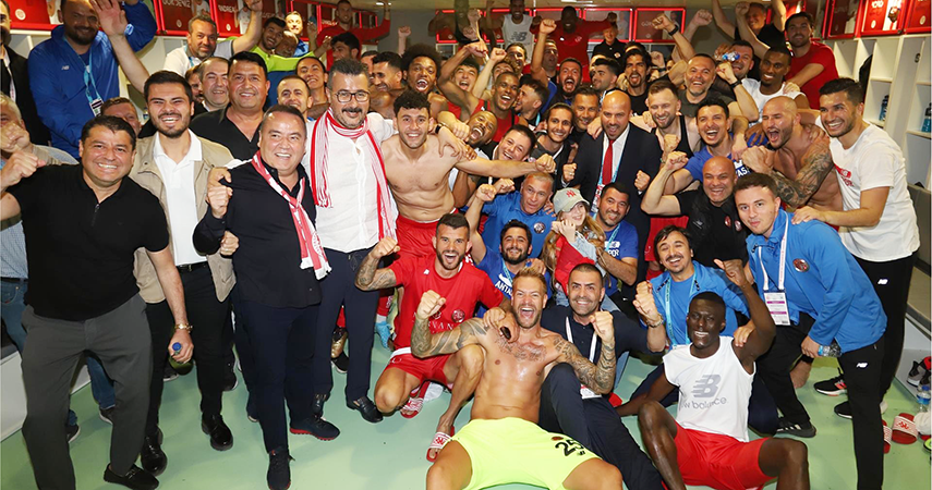  Antalyaspor, yenilmezlik serisini 14 maça yükseltti   