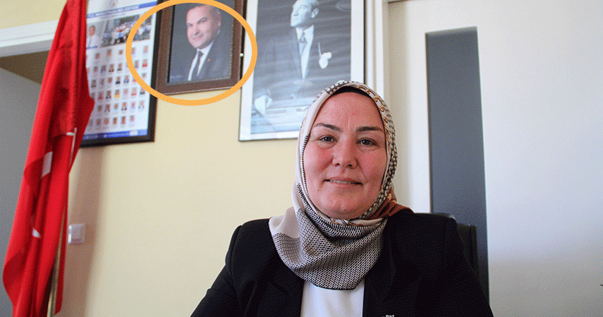 Görev başında vefat eden eşinin yerine seçildiği muhtarlıkta 24 saat mesaide