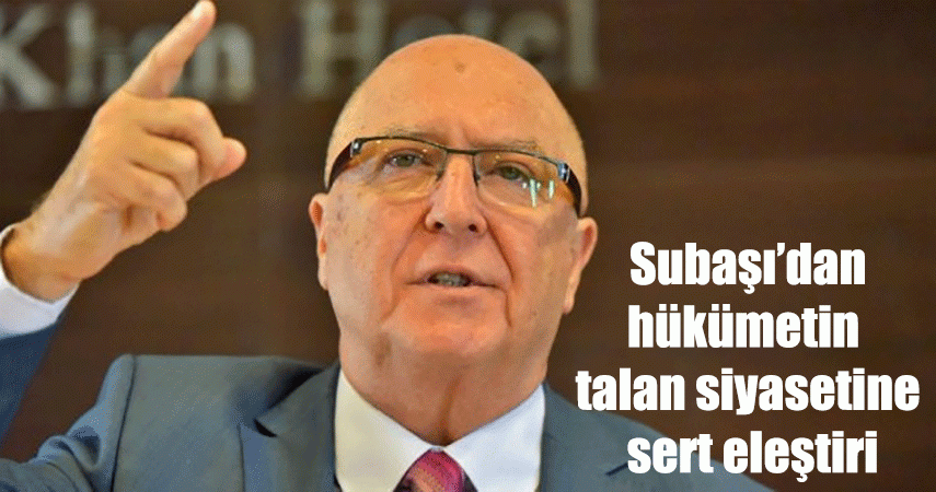 Subaşı; “Kentlerin geleceği oldu-bittiye getirilemez”