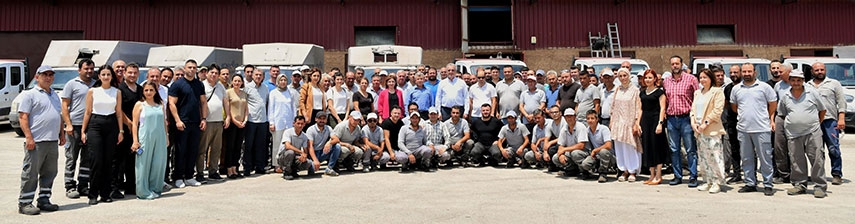 Başkan Esen işçilerle buluştu