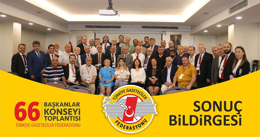 TGF Başkanlar Konseyi'nden Birlik Çağrısı